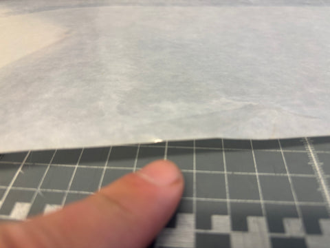 RC Laser A sail