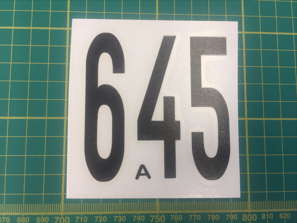 DF65 Sail Numbers
